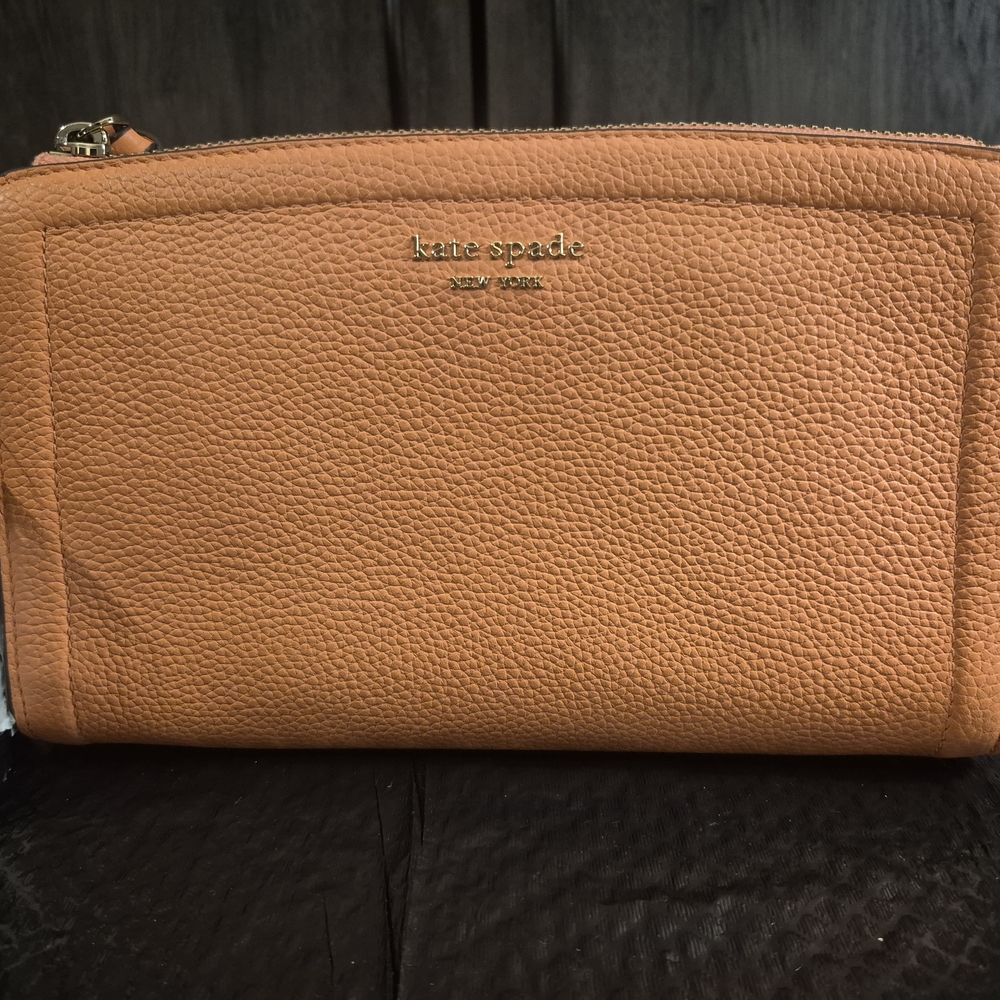 Kate Spade Vibrant Orange Wristlet